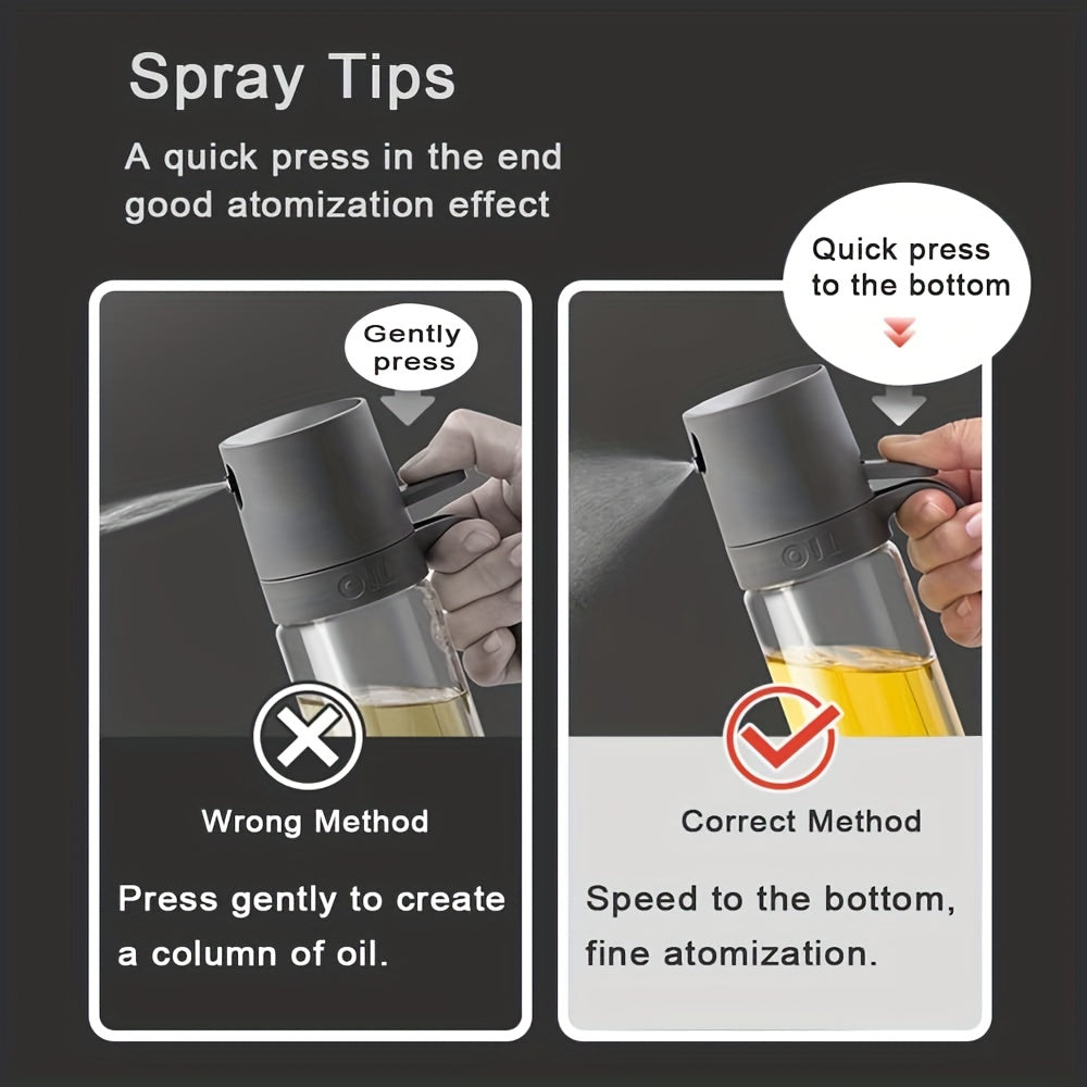250ml Glass Oil Sprayer Bottle