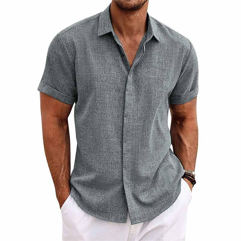 Shawn cotton and linen shirt