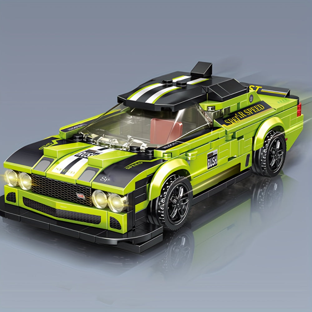 Sports Car Building Blocks Set