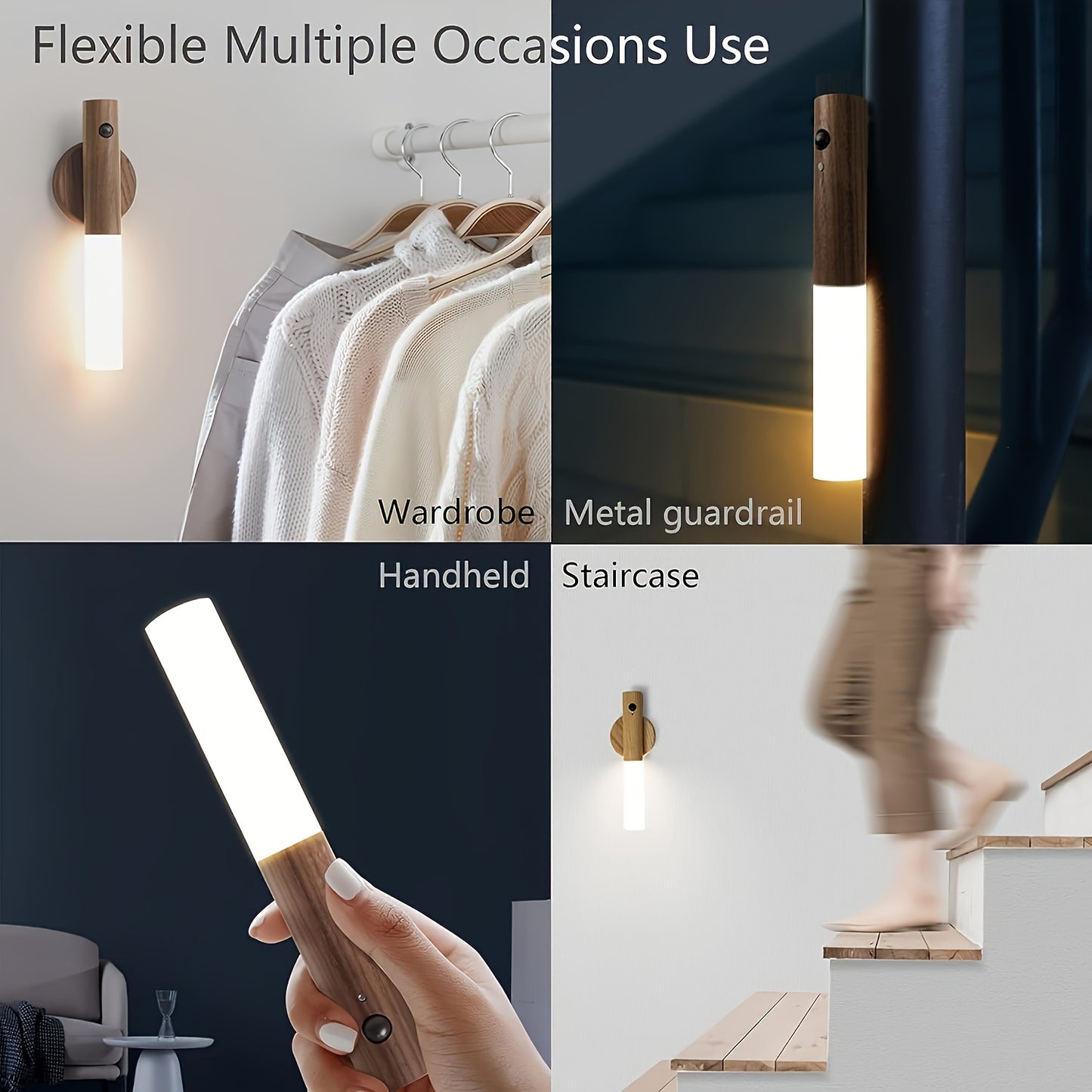LED Night Light with Smart Motion Sensor