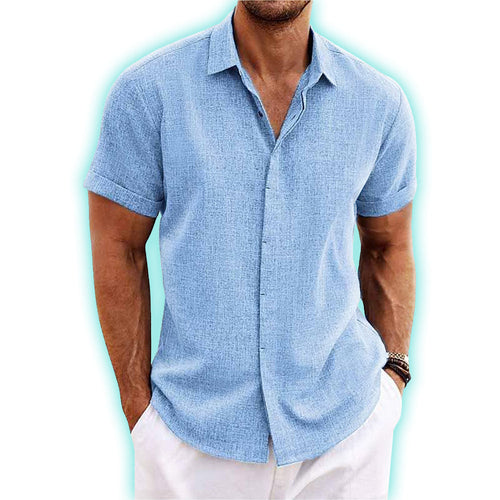 Shawn cotton and linen shirt