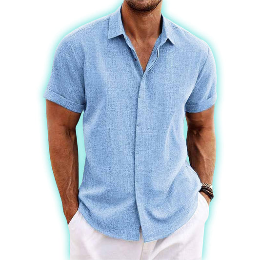 Shawn cotton and linen shirt