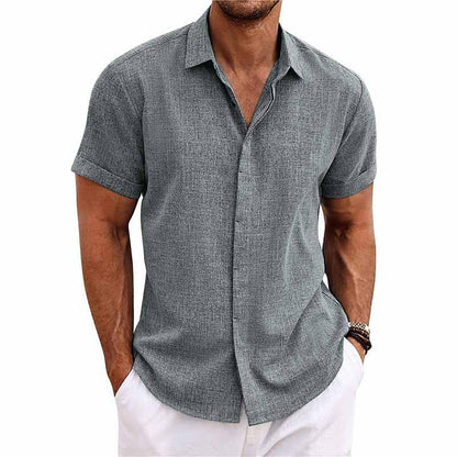 Shawn cotton and linen shirt