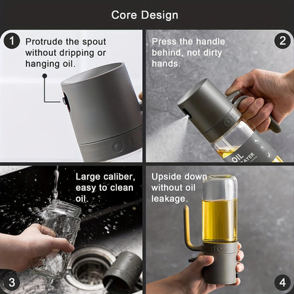 250ml Glass Oil Sprayer Bottle