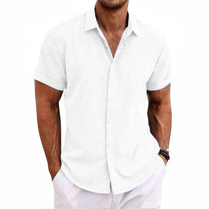 Shawn cotton and linen shirt