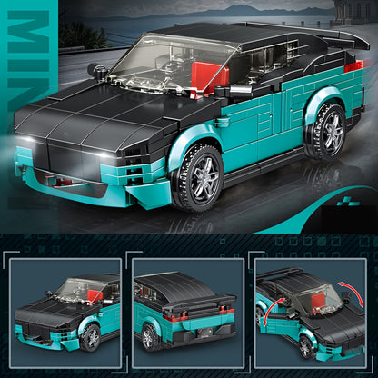 Sports Car Building Blocks Set