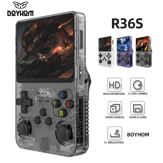 R36S Retro Handheld Game Console with 128GB & 11,000+ Games