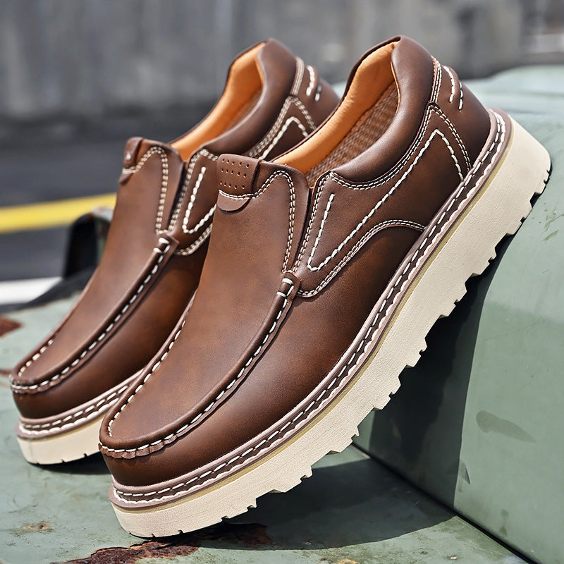 Flex Leather Loafers