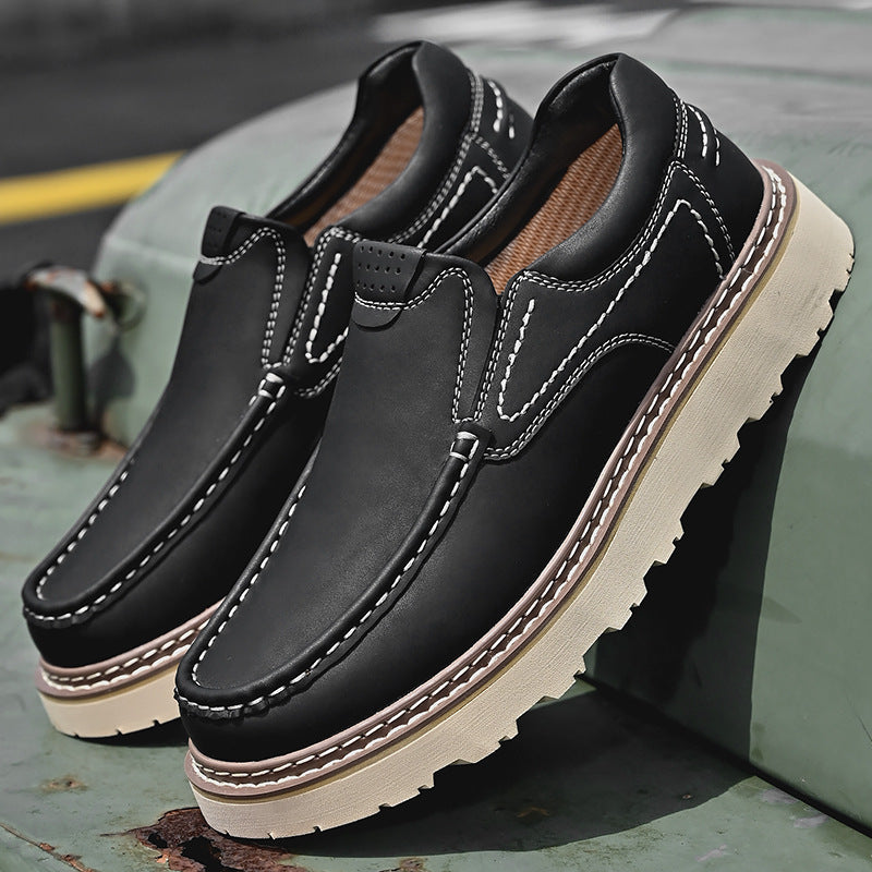 Flex Leather Loafers