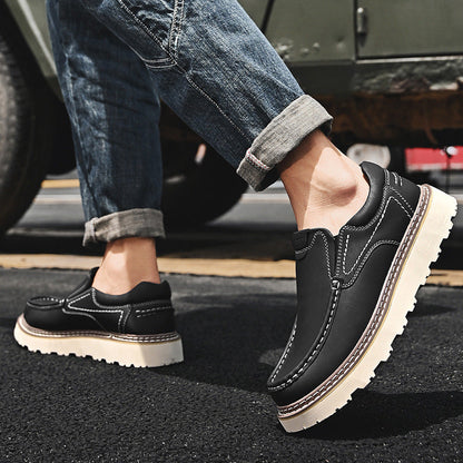 Flex Leather Loafers