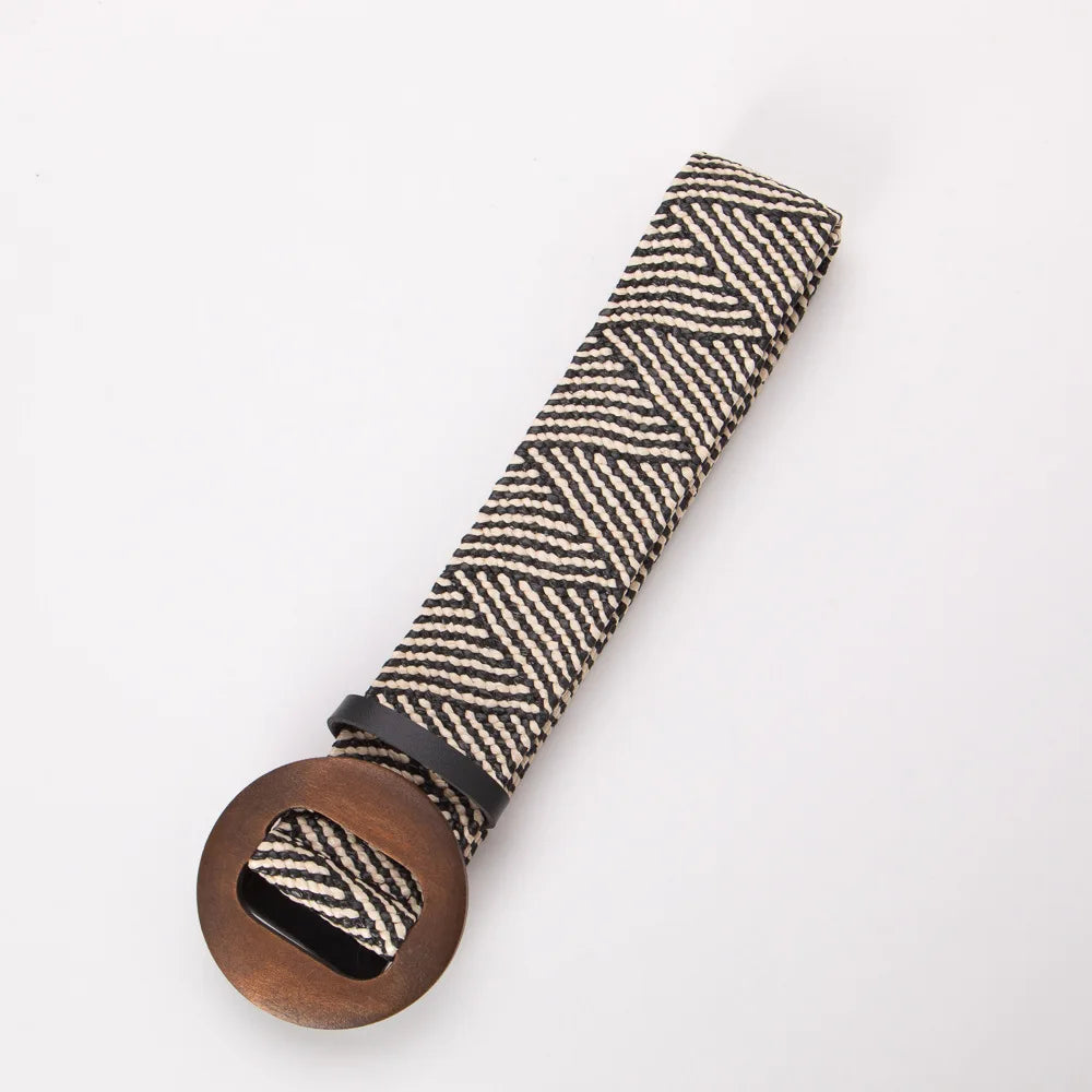 Calla Woven Ring Belt