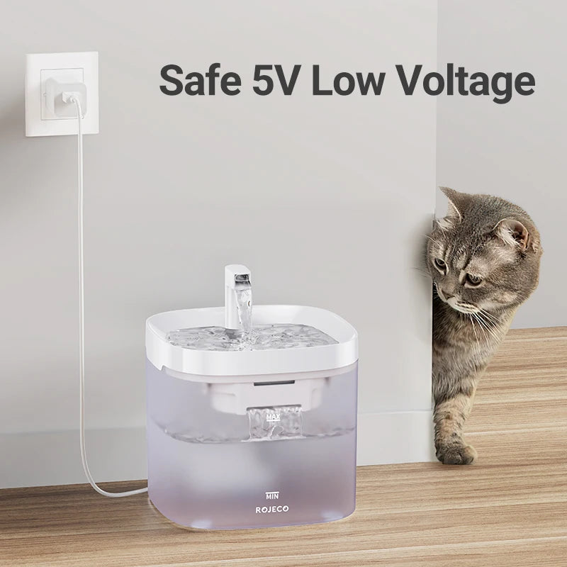 ROJECO Smart Pet Water Fountain