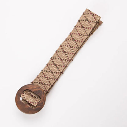 Calla Woven Ring Belt
