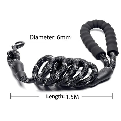 Heavy-Duty Rope Dog Leash
