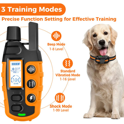 Waterproof Dog Training Collar with Remote Control