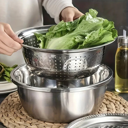 3-in-1 Stainless Steel Kitchen Set