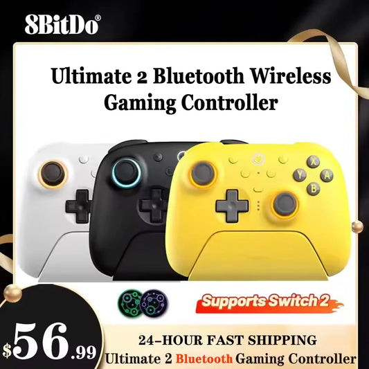 8BitDo Ultimate 2: Bluetooth Gaming Controller