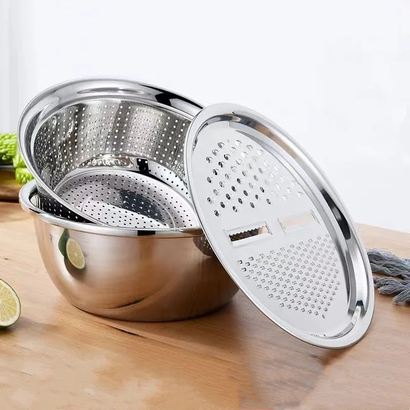 3-in-1 Stainless Steel Kitchen Set
