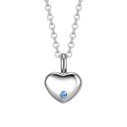 Keepsake Heart Urn Necklace