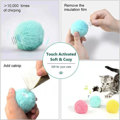 Electric Sound Ball Toy for Cats