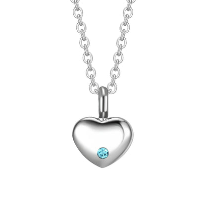 Keepsake Heart Urn Necklace