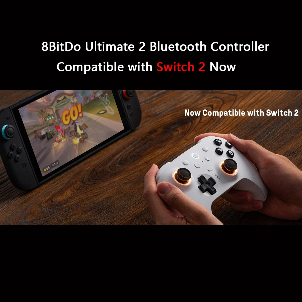 8BitDo Ultimate 2: Bluetooth Gaming Controller