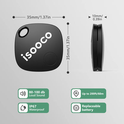 iSOOCO Smart Tracker – Key & Item Finder