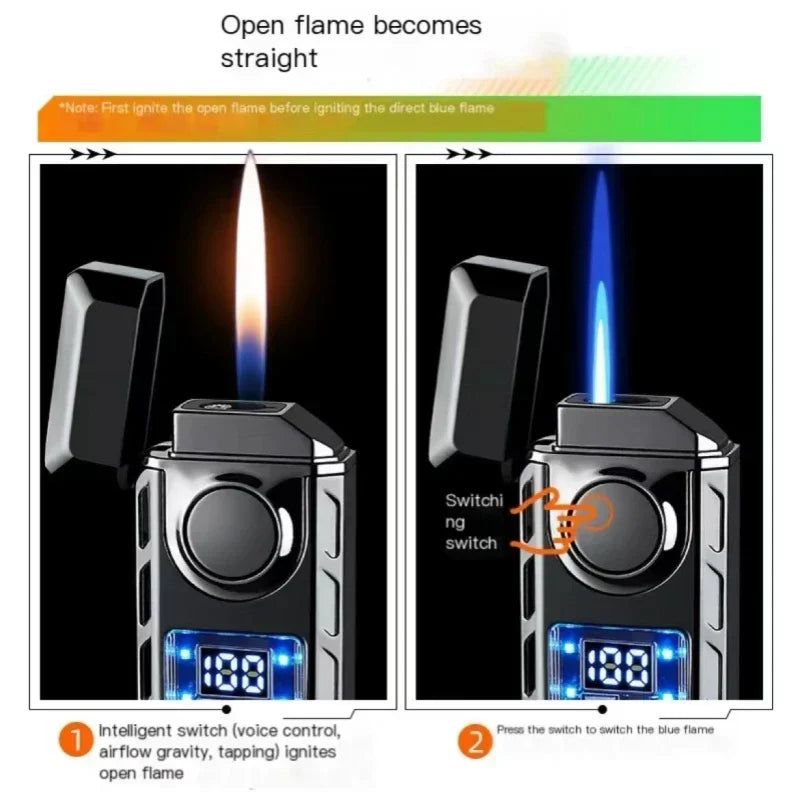 Voice-Controlled Dual Flame Lighter