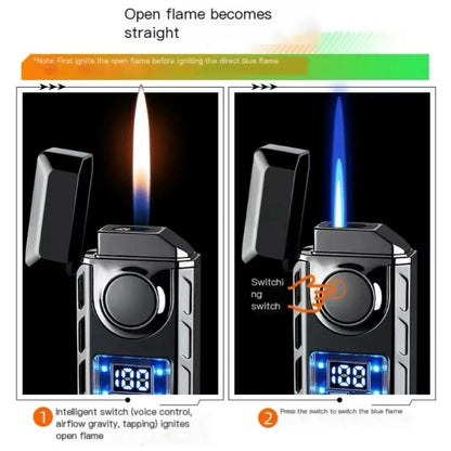 Voice-Controlled Dual Flame Lighter
