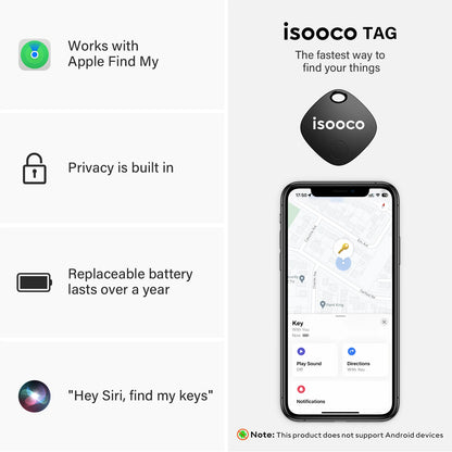 iSOOCO Smart Tracker – Key & Item Finder