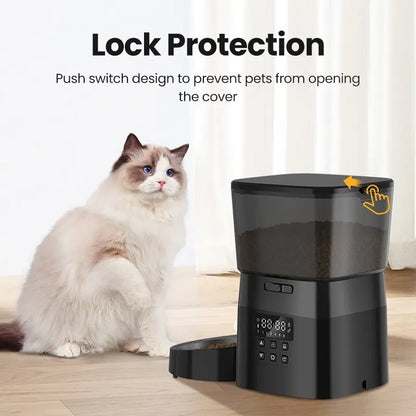ROJECO Automatic Pet Feeder with Portion Control