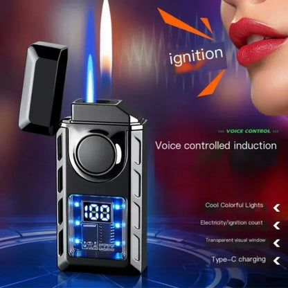 Voice-Controlled Dual Flame Lighter