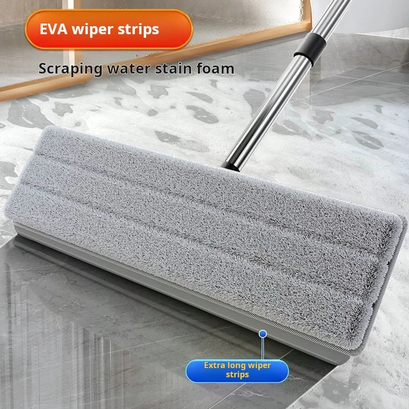 JOYBOS 360° Rotatable Flat Mop and Bucket Set | Hands-Free Cleaning for Wet and Dry Floors
