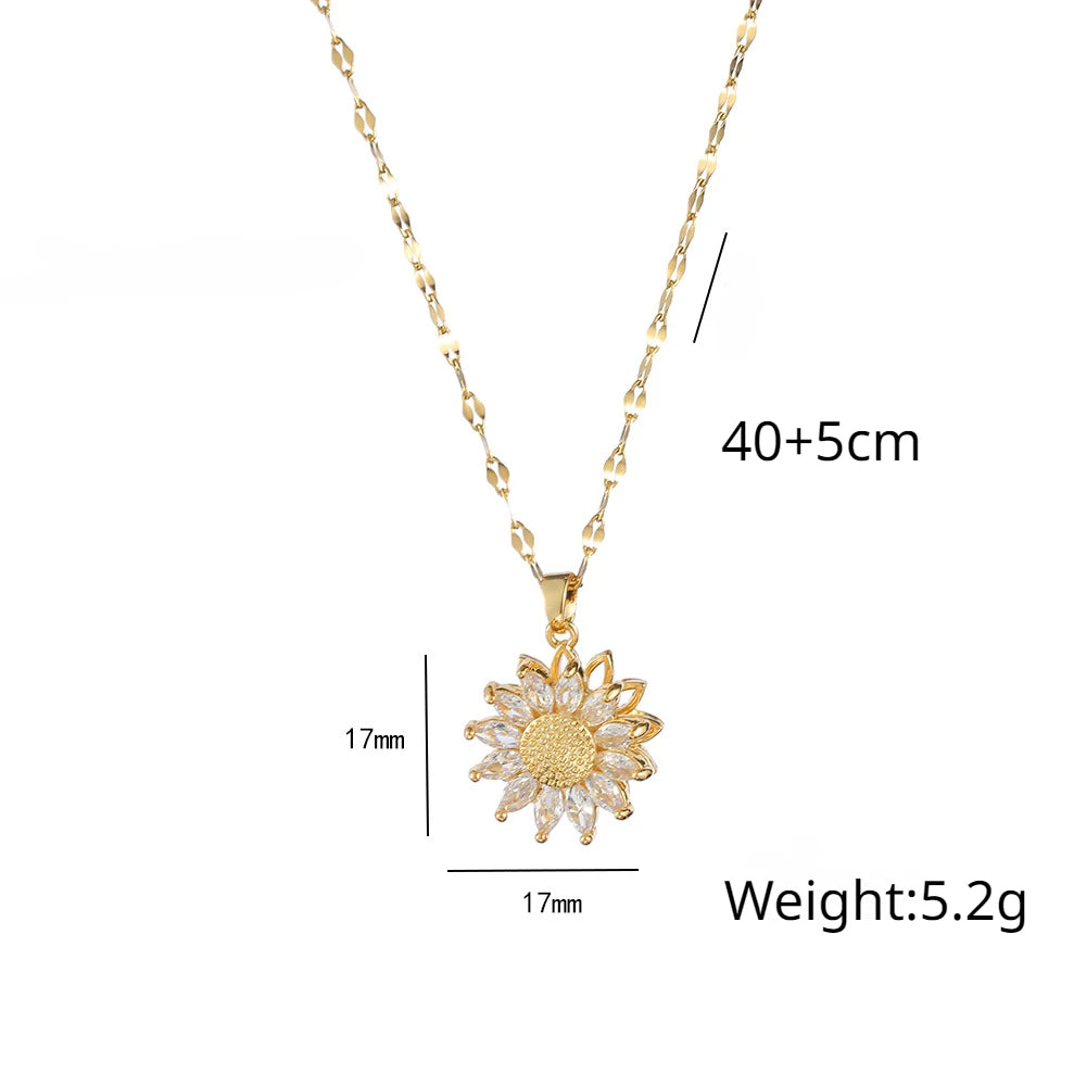 The Rotatable Sunflower Necklace: A Symbol of Joy