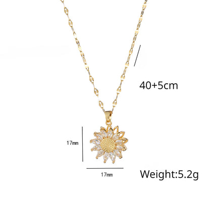 The Rotatable Sunflower Necklace: A Symbol of Joy