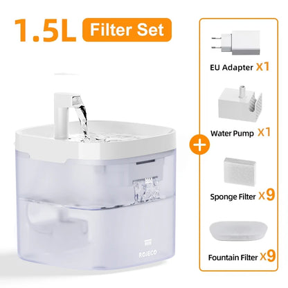 ROJECO Smart Pet Water Fountain