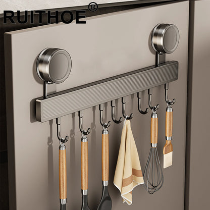 Drill-Free Wall-Mounted Kitchen Hooks