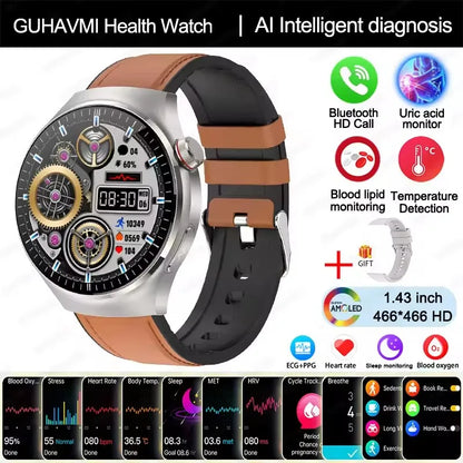 Smart Health Diagnosis Smartwatch with ECG