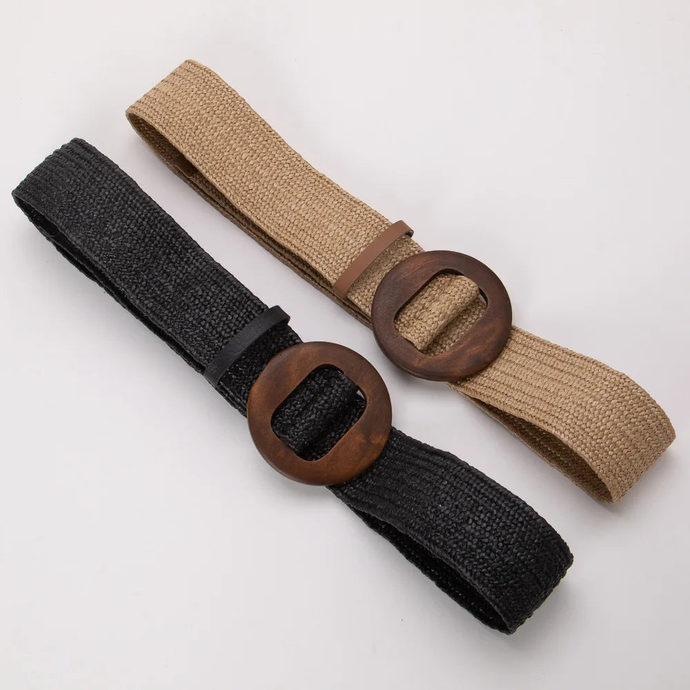 Calla Woven Ring Belt