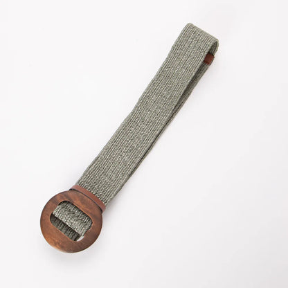 Calla Woven Ring Belt