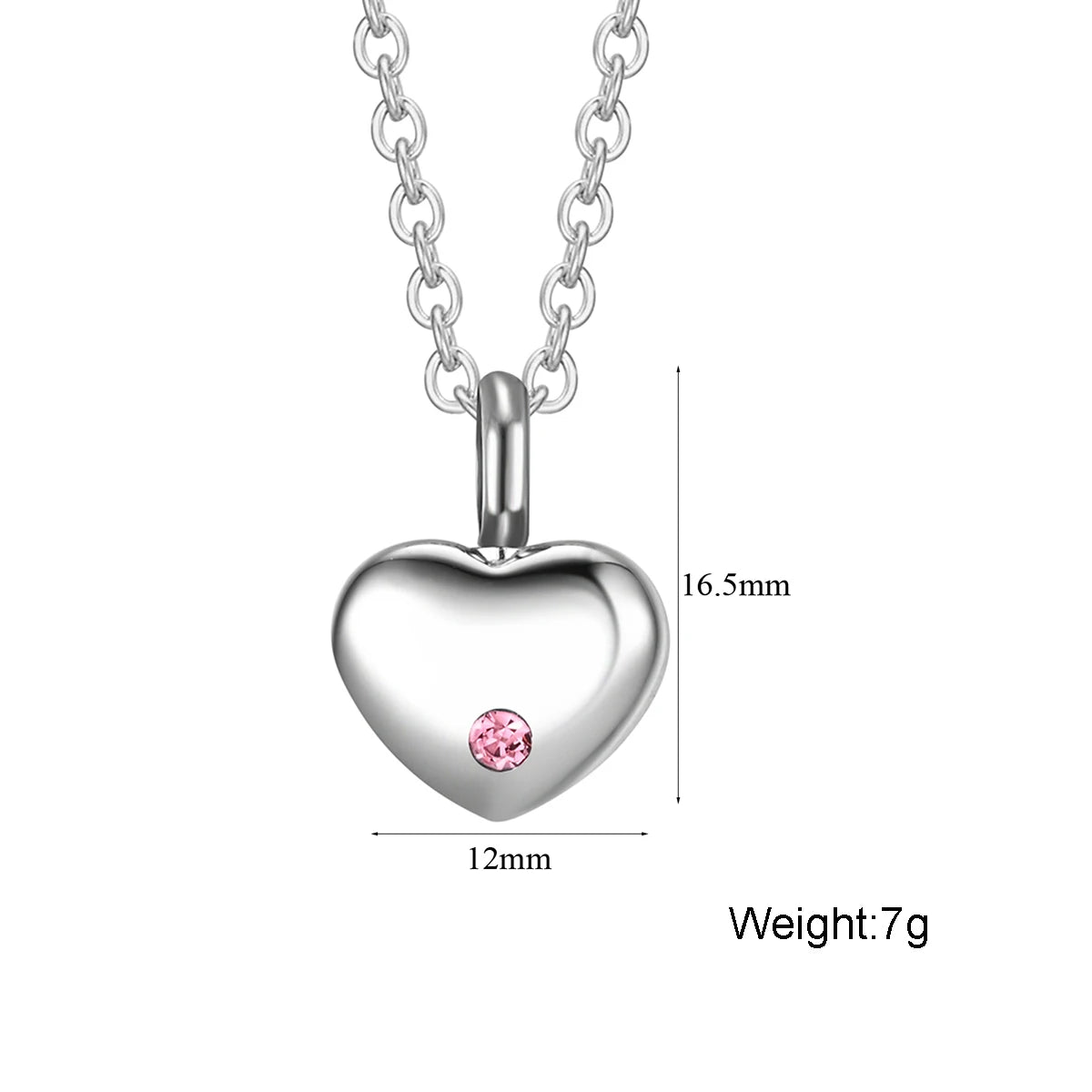 Keepsake Heart Urn Necklace