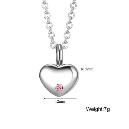 Keepsake Heart Urn Necklace