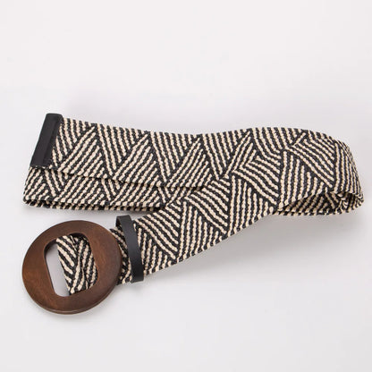 Calla Woven Ring Belt