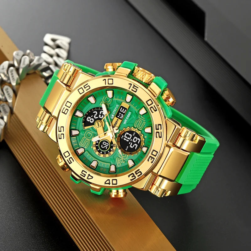 STRYVE 8030: Waterproof & Multifunctional Men's Watch