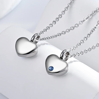 Keepsake Heart Urn Necklace