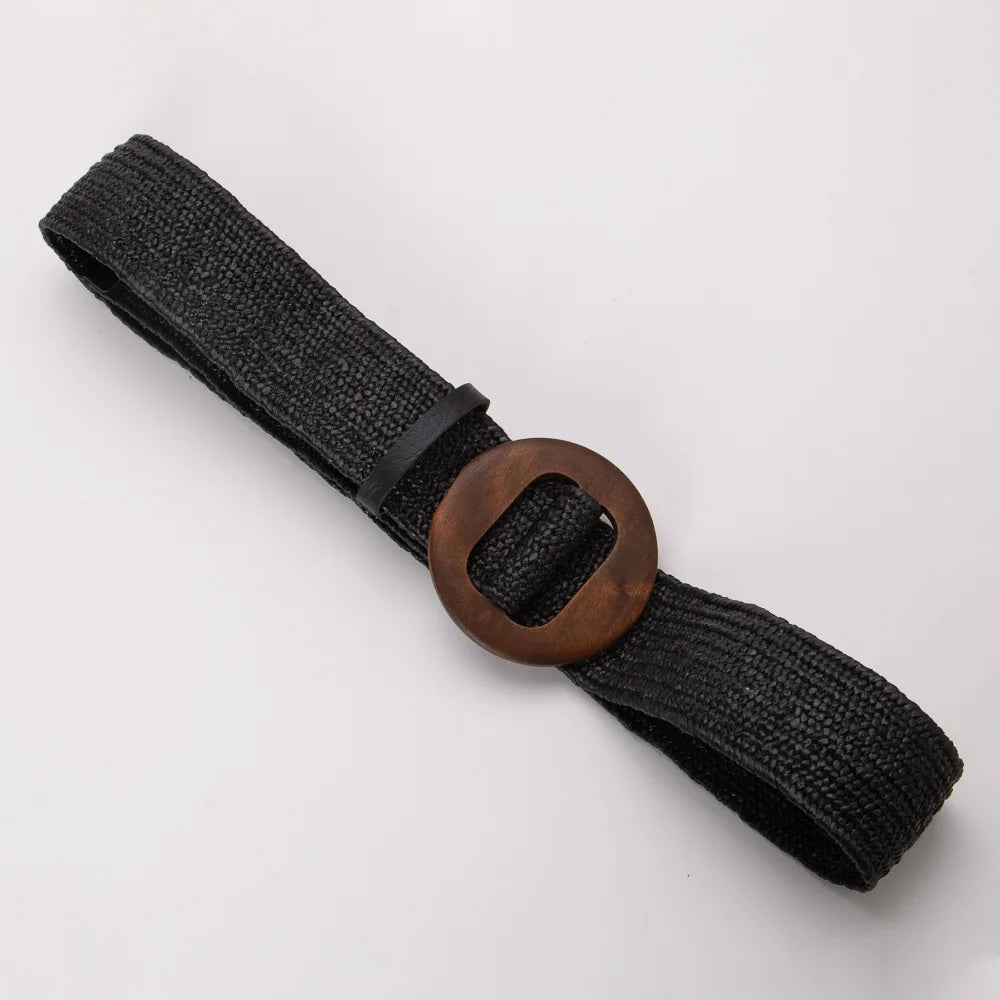 Calla Woven Ring Belt