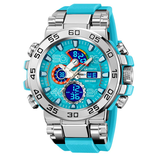 STRYVE 8030: Waterproof & Multifunctional Men's Watch