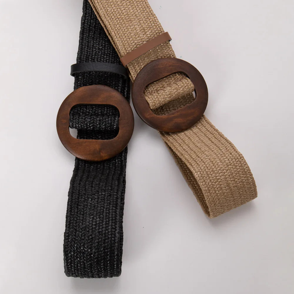 Calla Woven Ring Belt