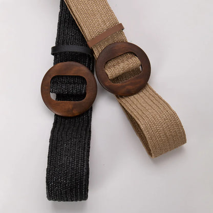 Calla Woven Ring Belt