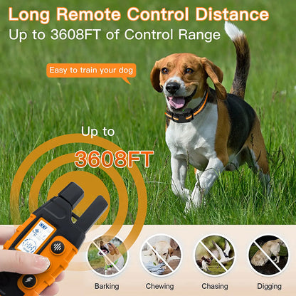 Waterproof Dog Training Collar with Remote Control